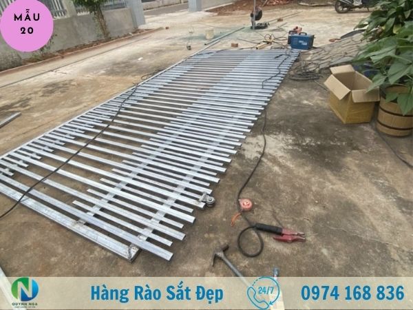 hàng rào sắt đẹp